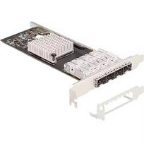 Delock PCI Express x4 to 4 x SFP Slot Gigabit LAN i350, LAN adapter 88342
