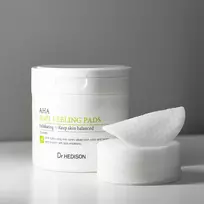DR. HEDISON AHA Soft Peeling Pads – švelnūs valomieji veido diskeliai - 70 vnt.