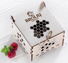 Medaus skanėstų rinkinys BROLIŲ MEDUS, 4 x 30 g (imbieras ir citrina; svarainiai; spanguolės; šaltalankiai)