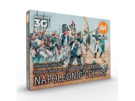 AK Interactive - Signature Set "Gabriele Esposito" Napoleonic Colors - 3rd generation - Akrilinių dažų rinkinys, AK11772