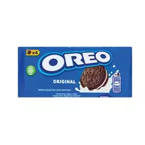 Kakaviniai sausainiai OREO su vanilės skonio įdaru 44 g