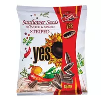 Saulėgrąžos YES dryž. su čili 150g