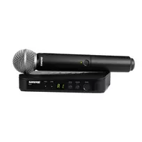"Shure BLX24E/SM58-H8E" - Belaidė sistema su mikrofonu