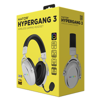 Hypergang 3 belaidės žaidimų ausinės ESH56