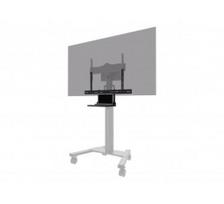 Neomounts Floor stand | AV45-500BL Laptop Shelf Kit | Height adjustment | 43-110 " | Maximum weight (capacity) 2.5 kg | Black