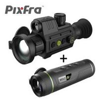 PIXFRA CHIRON C650LRF thermal scope + Mile 2 PFI-M215 thermal camera termovizoriai taikiklis C650LRF / PFI-M215