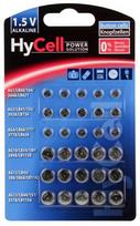 HyCell 5015473, Vienkartinės baterijos, LR60, LR66, LR41, LR43, LR44, LR54, Šarminės, 1,5 V, 30 vnt., Sidabras