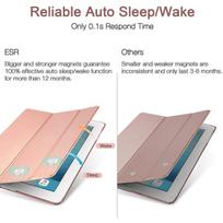 Tablet, E-reader cases,Smart Case for iPad 9.7 2018/2017 - Lightweight Frosted Back Cover with Auto Sleep/Wake Function,Rose Gold