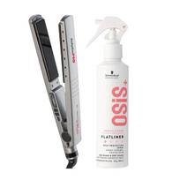 Babyliss Pro The Straightener Ep Technology 5.0 28Mm Bab2091Epe + Schwarzkopf Osis Flatliner Heat Protection Spray 200Ml