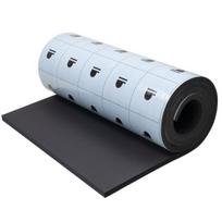 Bingomat K25s garso izoliacinė lipni kaučiuko puta 25×50 cm, 25 mm – šilumos ir triukšmo izoliacija, rėmams ir ortakiams