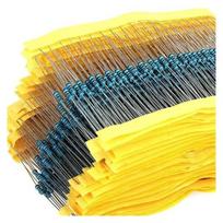 Metalinės plėvelės rezistorių komplektas SOBOUR, 300 vnt., 10-1M Ohm 1/4 W