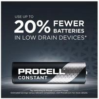 AAA / LR3 baterija 1.5V Duracell Procell INDUSTRIAL serijos šarminė, pakuotėje 10 vnt.