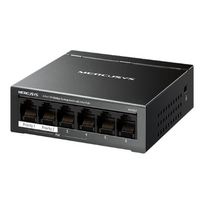 Mercusys | MS106LP | 6-Port 10/100Mbps Desktop Switch with 4-Port PoE+ | Desktop | 10/100Mbps (RJ-45) ports quantity 6|MS106LP