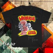 Naujas Whiplash Power and Pain Logotipas Vyriški marškinėliai juokingi dydis S iki 5XL S brown