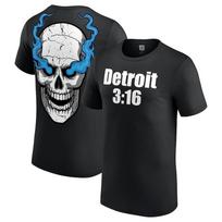 Vasaros Naujienos Marškinėliai Nauji Atvykimai Vyrams Juoda Stone Cold Steve Austin Slam 100% Medvilnė Viršutiniai Drabužiai Per dydį T-shirt S