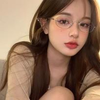 Vintage Myopia Glasses for Women Oval Metal Frame Brand Designer Fashion Y2K Woman Metal Optical Frames Computer Glasses 0
