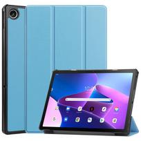 Skirta Lenovo Tab K10 Pro K10 2ND K11 K10C TB-X6E6F Mielas Dažytas Odinis Stovas Kietas Dangtelis Skirta Lenovo M10 5G M11 TB331FC Lenovo Tab K10 Pro dangaus mėlyna spalva