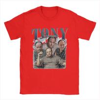 Tony Soprano Filmo Marškinėliai Vyrams Medvilnė Mada Vyriški Marškinėliai Apvalia Kakleliu Marškinėliai Trumpomis Rankovėmis Viršūnės Su Spauda S