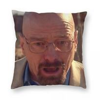Walter White Mėmė Breaking Bad Pagalvės užvalkalas Minkštas poliesterio pagalvės užvalkalas Dovana Mėtomasis pagalvės užvalkalas Namams Didmeninė prekyba 18 colių 12x12Inch