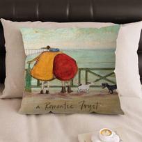 S-Sam Toft 45*45cm Pagalvės užvalkalas Dekoratyvinis pagalvės užvalkalas Namų pagalvės užvalkalas Sofos pagalvei 12x12Inch