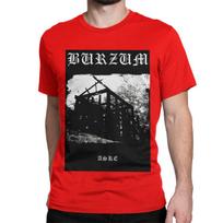 Vyriški Moteriški Marškinėliai Aske Black Metal Rock Naujovė Grynos Medvilnės T-shirt Trumpos Rankovės Burzum Marškinėliai Apvalia Kaklo Apranga Didelio Dydžio S