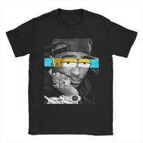 Tupac Tik Dievas Gali Mane Teisti 90-ųjų Vintage Marškinėliai 2pac Hip Hop Grynos Medvilnės Drabužiai Šaunūs Trumpomis Rankovėmis Apvalia Kaklo Marškinėliai S