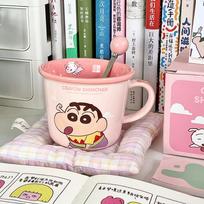 Crayon Shin-chan puodelio dovanų dėžutė miela mergaitė keraminis puodelis suvenyras vaikų vertingas gimtadienio dovana 301-400ml