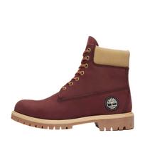 Timberland 6 Colių Vandeniui Atsparūs Premium Batai Bordo Spalvos Smėlio Spalvos Vyriški Sportbačiai Raudoni TB0A2P6W-EQ3 42