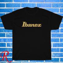 New!  Ibanez Guitars Logo Black  Grey  Navy  White Size S-5XL Unisex T-Shirt 3XL