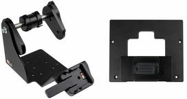 Printer mount with label roll
