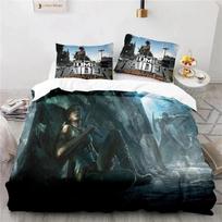 3D print Game Tomb Raider Comfortable Duvet Quilt Cover Pillowcase Bedding Set Children Bedroom Decoration Home Textile 70x133cm