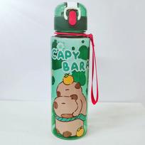 Hello Kitty Capy Bara Madingas Animacinis Raštas Sportinis Nešiojamas Vandens Puodelis Dizainas Aukštos Estetikos Arbatos Puodelis Hello Kitty Capy Bara