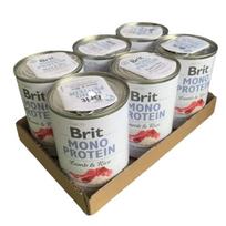 Brit Care Mono Protein Lamb Rice vieno baltymo konservai šunims 400g*6vnt