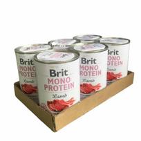 Brit Care Mono Protein Lamb vieno baltymo konservai šunims su ėriena 400g*6vnt