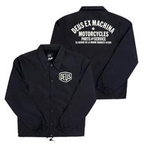 DeuS Ex Machina Coach Jacket Men S Dmw46821g Blk DMW46821G BLK (M)