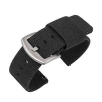 18mm 20mm 22mm 24mm Nailoninė laikrodžio apyrankė Seiko Armijos Kariniams Audinio Elastinga Juosta Greito Atleidimo Apyrankė Vyriškos Sportinio Laikrodžio Apyrankės 20mm