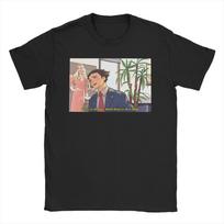 Ace Attorney Video Game Phoenix Wright T-Shirts for Men Women  Vintage Pure Cotton Tee Shirt O Neck Short Sleeve T Shirts Tops S
