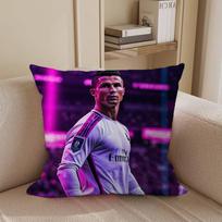 Cristiano Ronaldo pagalvė Anime pagalvė Sofos lovos galvūgalio pagalvės užvalkalas Pagalvėlės užvalkalas 45x45 cm Mada 16x16Inch