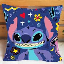 Lilo ir Stitch pagalvės užvalkalas biuro svetainės sofos pagalvės užvalkalas namų miegamojo kambario dekoracija vaikų dovana lėlė 16x16Inch