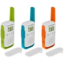 Motorola  Walkie Talkie Set T42, 3 pieces, multicolored