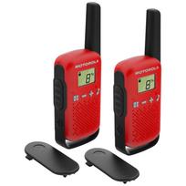 Motorola  T42 UDS Walkie Talkie Set, 2 pieces, red