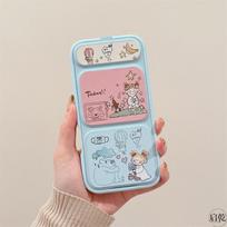 Graffiti Star Girl Wristband for IPhone16/15 Phone Case for Apple 14/13promax Folding 12 For  iPhone 16 Pro Max