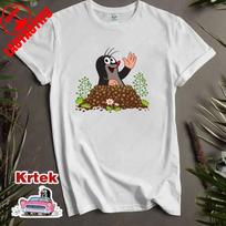 Mažasis kurmis T-shirt vyrams moterims Unikalus Humoras Laisvalaikio Marškinėliai Naujovė Madingi Šaunūs Visų Derinių Marškinėliai Juokingi Vintažiniai Medvilniniai Viršutiniai Drabužiai S