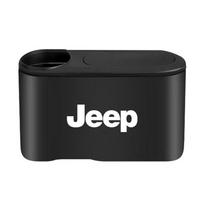 Šiukšliadėžė Automobilio emblema Šiukšlių dėžė Konteineris Sandėliavimas Automobilio priedai Jeep Renegade Wrangler JK JL Grand Cherokee Compass Patriot