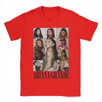 Vyriški Ariana Grande The Eras Tour marškinėliai The Dangerous Woman era 100% medvilnės drabužiai vasarinis marškinėlis apvalia kaklo iškirpte laisvalaikio marškinėlis S
