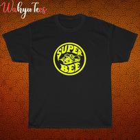 New!  Super Bee Logo Black  Grey  Navy Size S-5XL Unisex T-Shirt 3XL