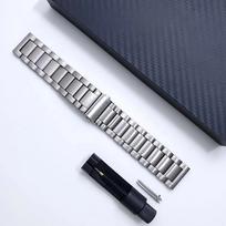 22mm Titanium Metal Strap For HUAWEI WATCH GT 6 pro 46mm Men and Women Band For HUAWEI WATCH 5 4 pro/GT 6 5 4 3 2 46mm Bracelet 1pcs 22mm sidabras