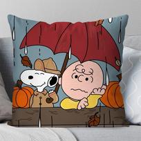 Komiksų personažas S-snoopy Pagalvės užvalkalas Kvadratinė pagalvė Miegamojo Sofa Laisvalaikio Komforto pagalvė Automobilio Svetainės Namų dekoracija 40X40 16x16Inch