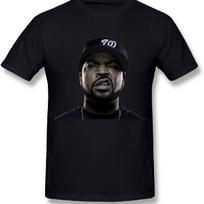 Men's Ice Cube T-shirt Size M Black S juoda