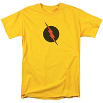 Amerikos teisingumo lygos „Reverse Flash“ vyriški marškinėliai, geltoni, oficialiai licencijuoti L